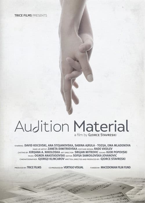 Audition Material poster