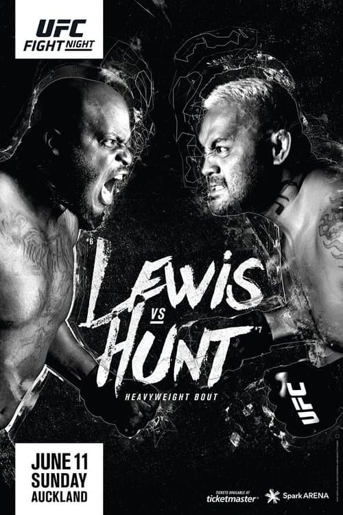 UFC Fight Night 110: Lewis vs. Hunt poster