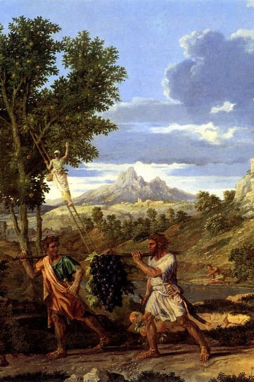 Nicolas Poussin « Admirable tremblement du temps » poster
