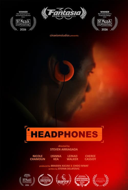 Headphones poster