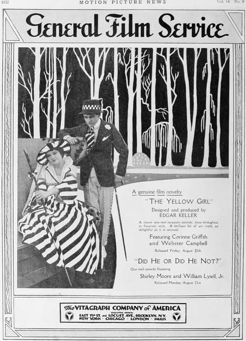 The Yellow Girl poster