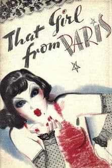 That Girl from Paris poster