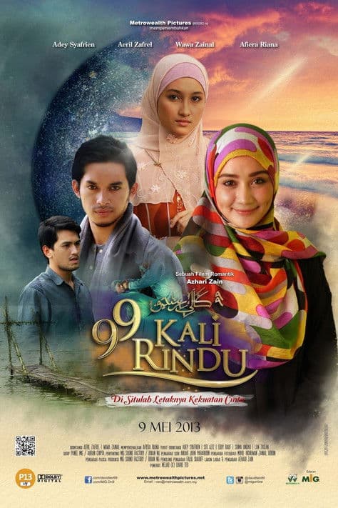 99 Kali Rindu poster