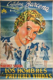 Los hombres las prefieren viudas poster