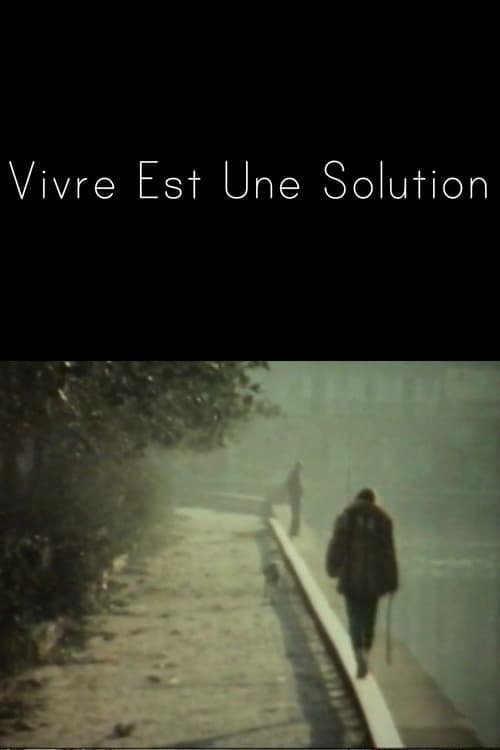 Vivre est une solution poster
