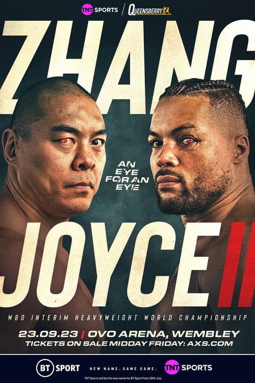 Zhilei Zhang vs. Joe Joyce II poster