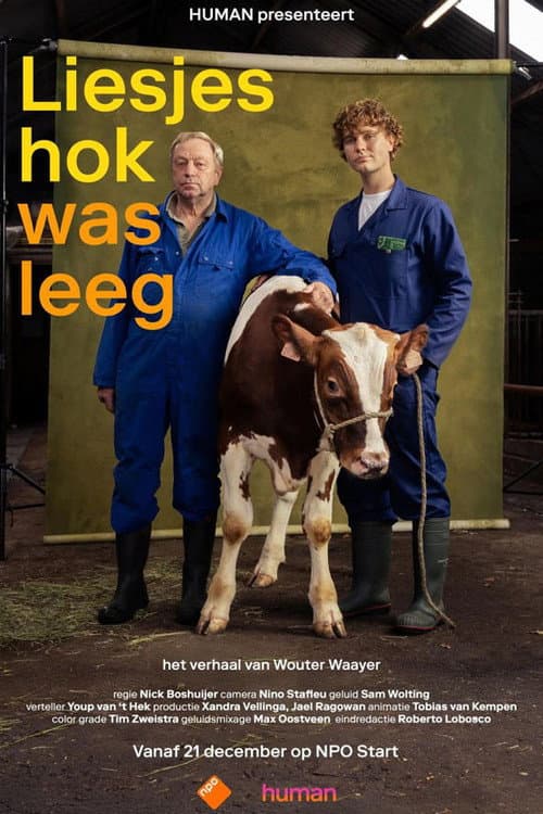 Liesjes hok was leeg poster