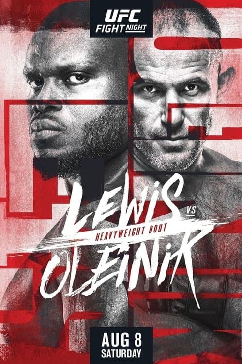 UFC Fight Night 174: Lewis vs. Oleinik poster