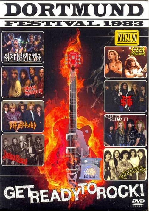 1983 Dortmund Pop Rock Festival poster