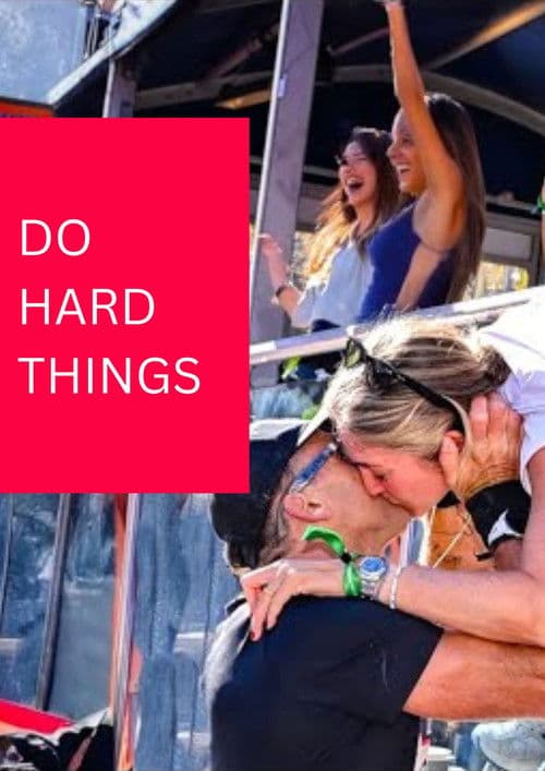 DO HARD THINGS poster