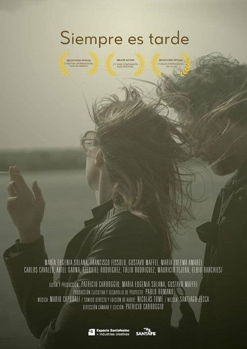 Siempre es tarde poster