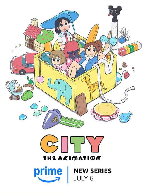 CITY THE ANIMATION poster