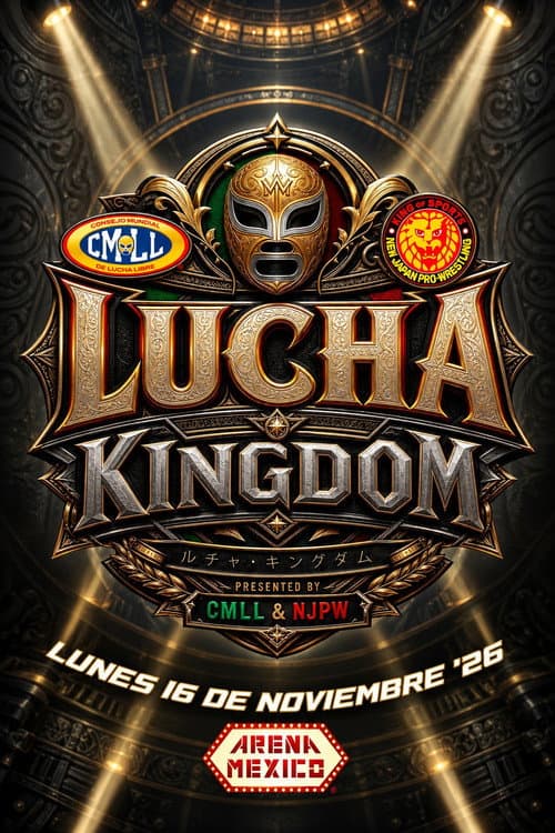 CMLL & NJPW Lucha Kingdom 2026 poster