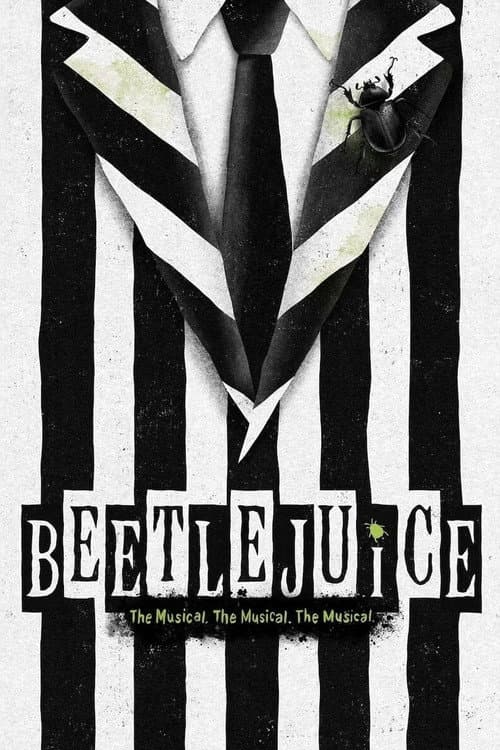 Beetlejuice The Musical. The Musical. The Musical. poster
