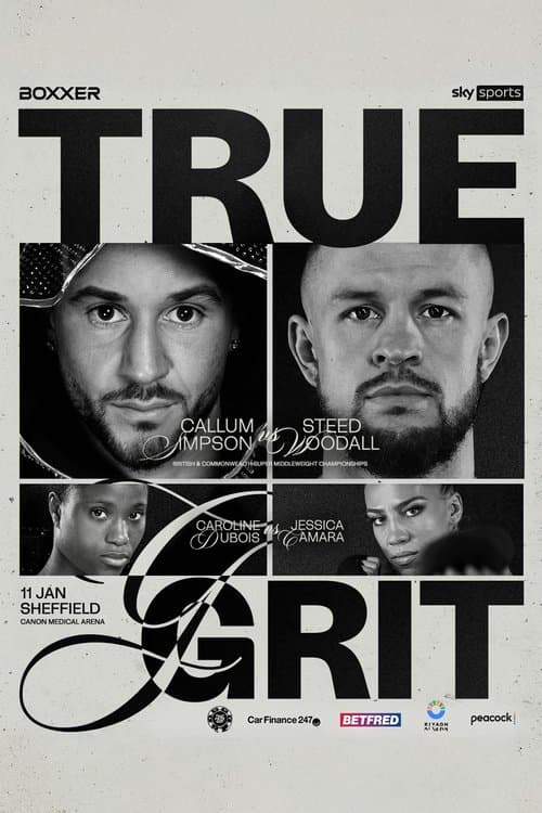 Callum Simpson vs. Steed Woodall poster