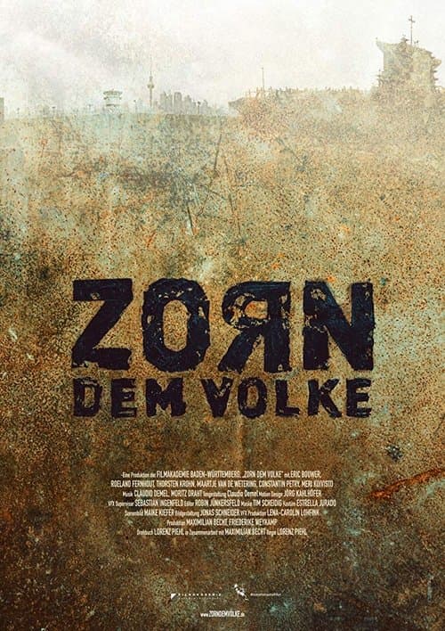 Zorn dem Volke poster