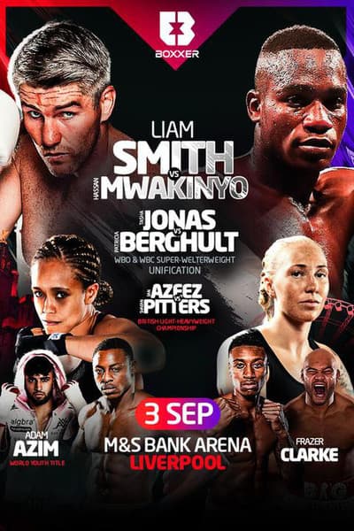 Liam Smith vs. Hassan Mwakinyo poster