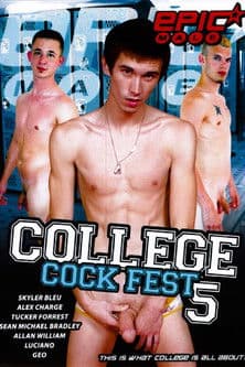 College Cock Fest 5 poster