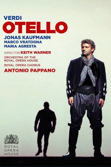 Kaufmann's Otello at the Royal Opera House poster