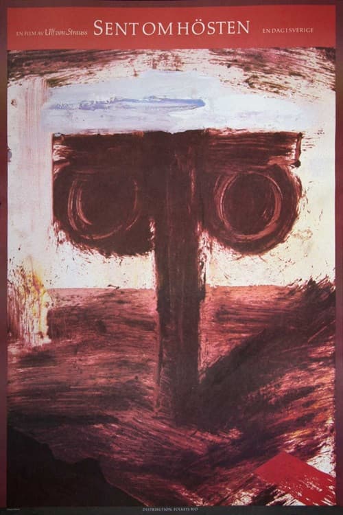 Sent om hösten poster