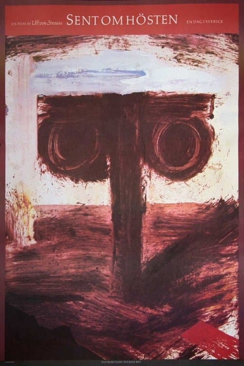 Sent om hösten poster