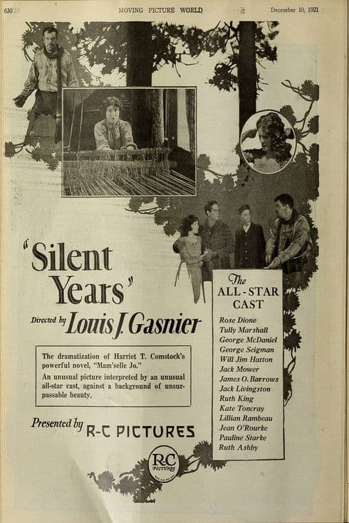Silent Years poster