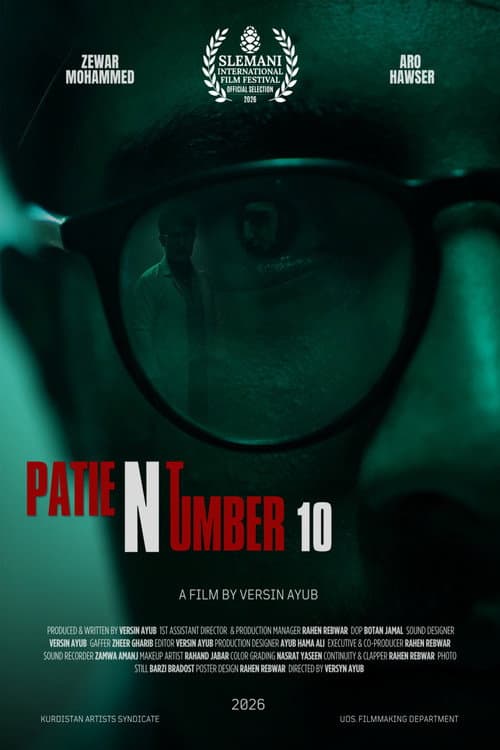 Patient Number 10 poster
