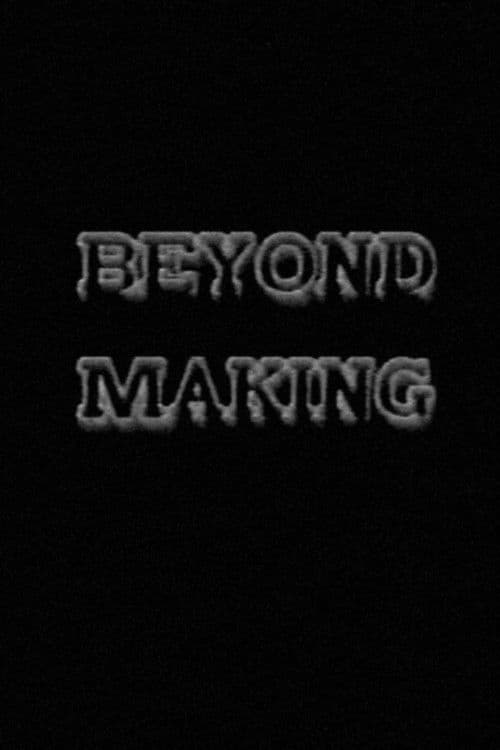 Beyond Making poster
