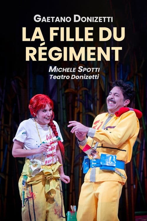 La fille du régiment - Donizetti poster