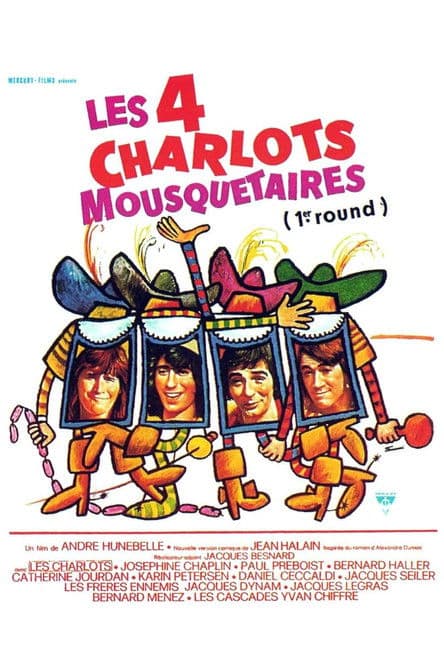 The Four Charlots Musketeers poster