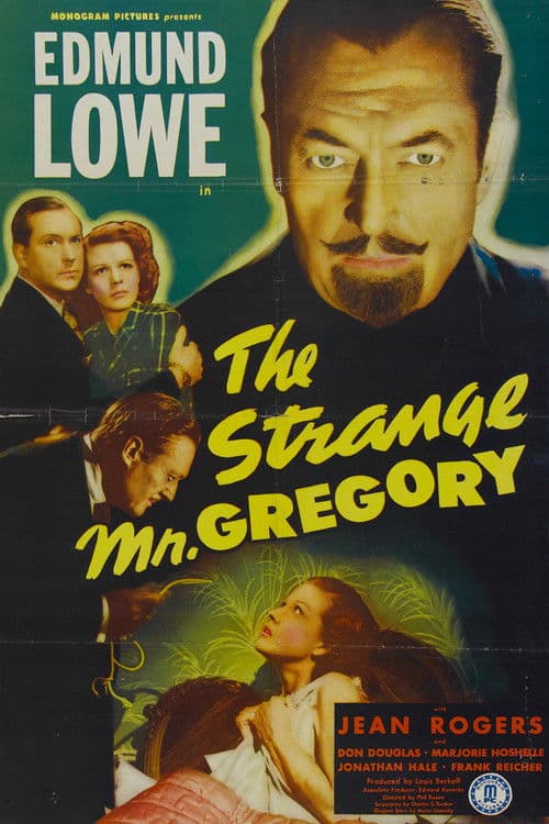 The Strange Mr. Gregory poster