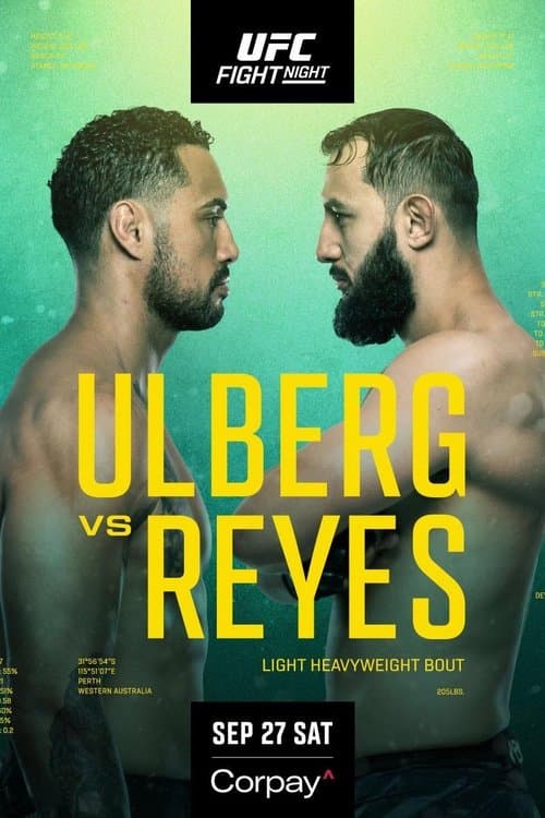UFC Fight Night 260: Ulberg vs. Reyes poster