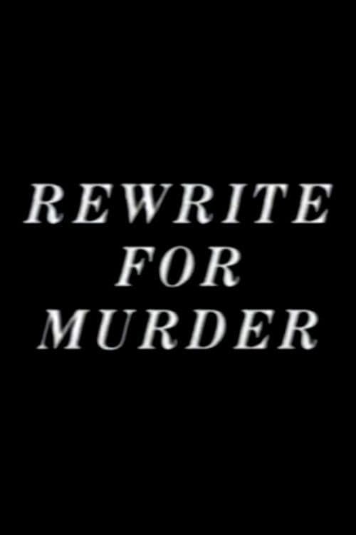 Rewrite for Murder poster