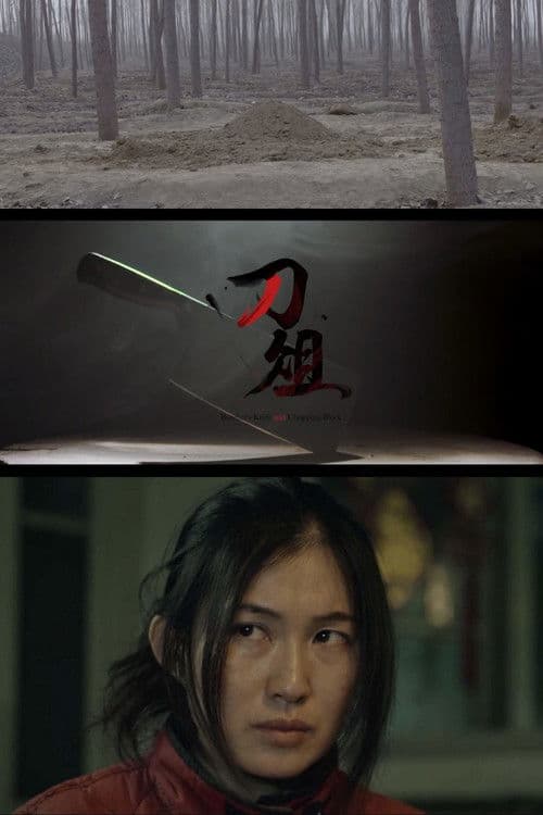 Butcher's Knife And Chopping Block poster