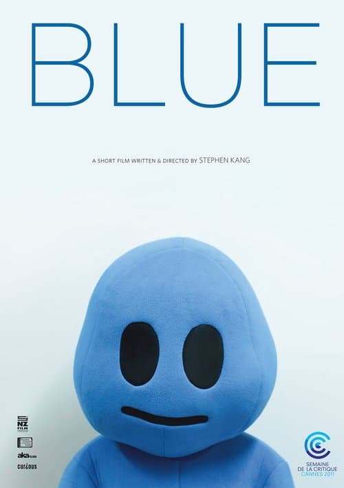 Blue poster