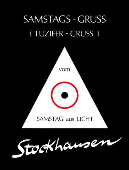 Samstag aus Licht poster