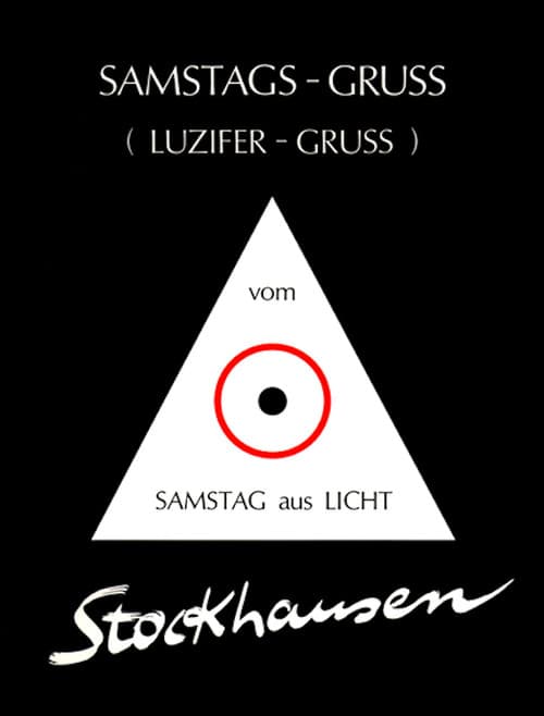 Samstag aus Licht poster