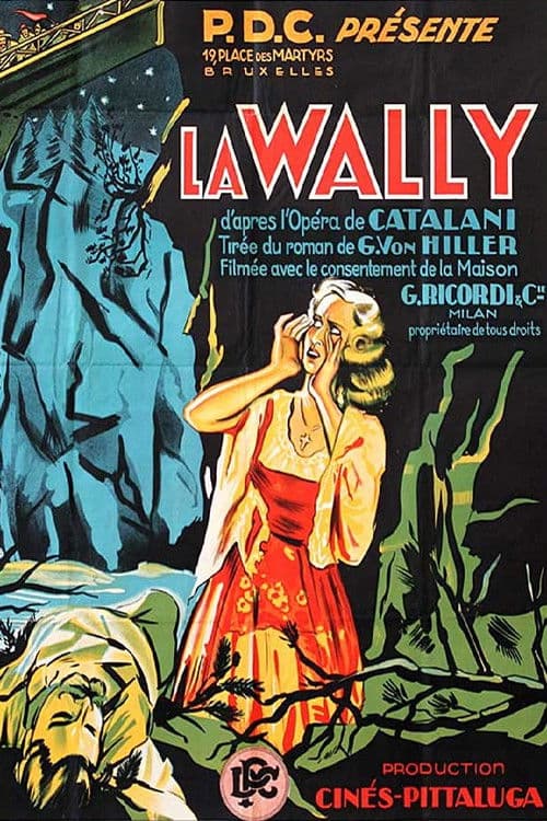 La Wally poster