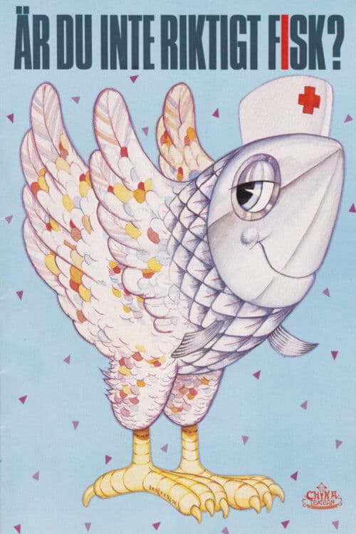 Är du inte riktigt fisk? poster