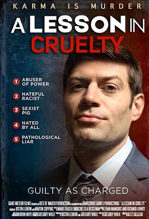A Lesson in Cruelty poster