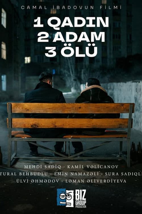 1 Woman 2 Men 3 Dead poster