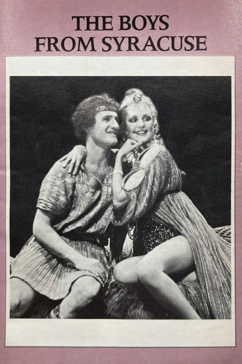 The Boys from Syracuse poster