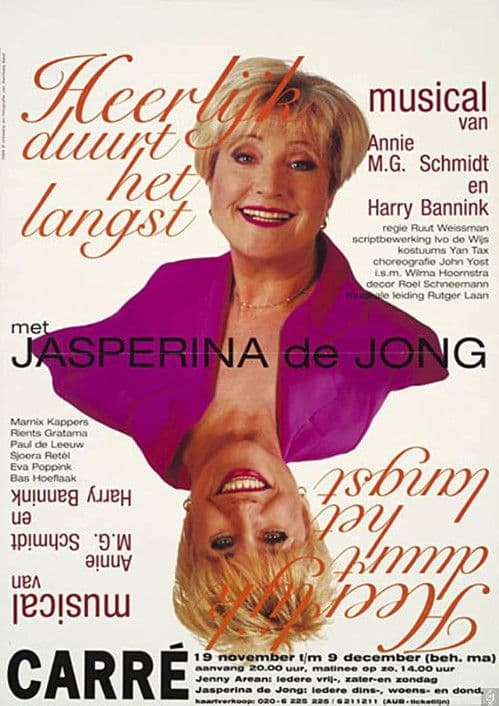 Heerlijk Duurt Het Langst poster