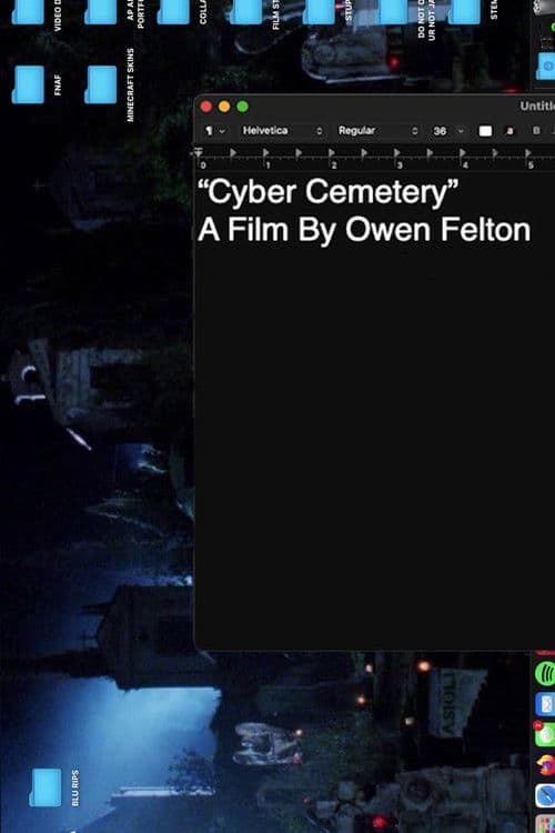 Cyber Cemetery poster