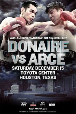 Nonito Donaire vs. Jorge Arce poster