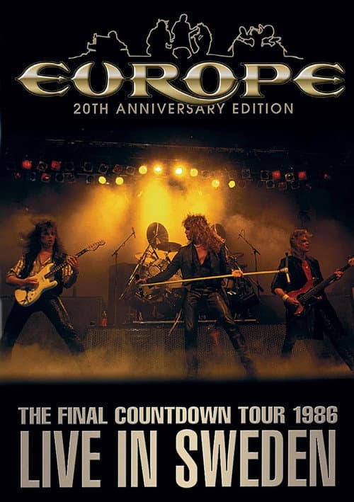 Europe: Final Countdown Tour - Live in Sweden 1986 poster