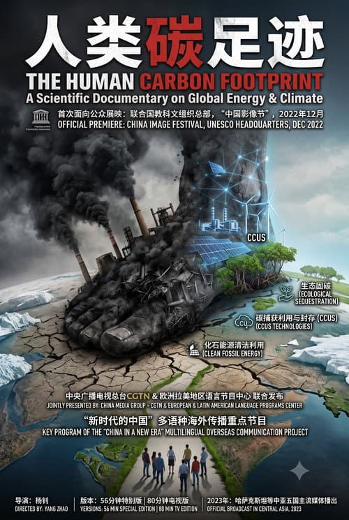 人类碳足迹 poster
