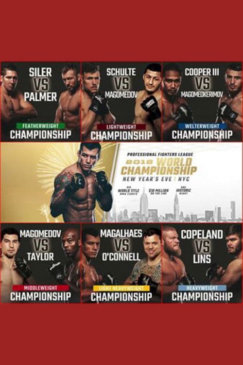 PFL 2018 #11: Championships - Cooper III vs. Magomedkerimov poster