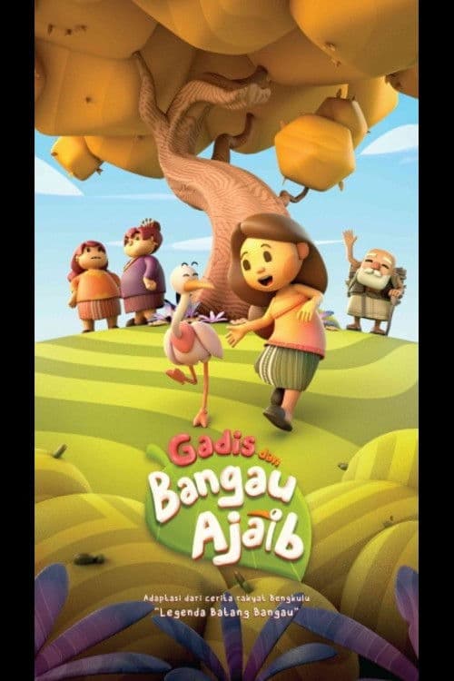 Gadis dan Bangau Ajaib poster