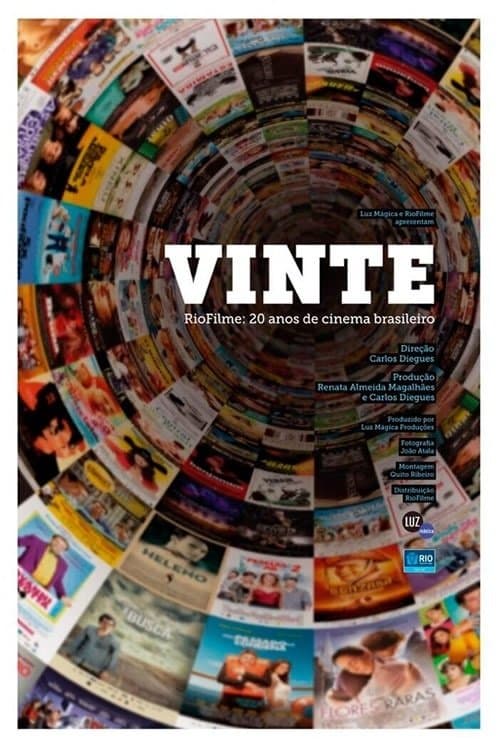 VINTE - RioFilme, 20 anos de cinema brasileiro poster